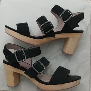 J Jill wooden clog sandals